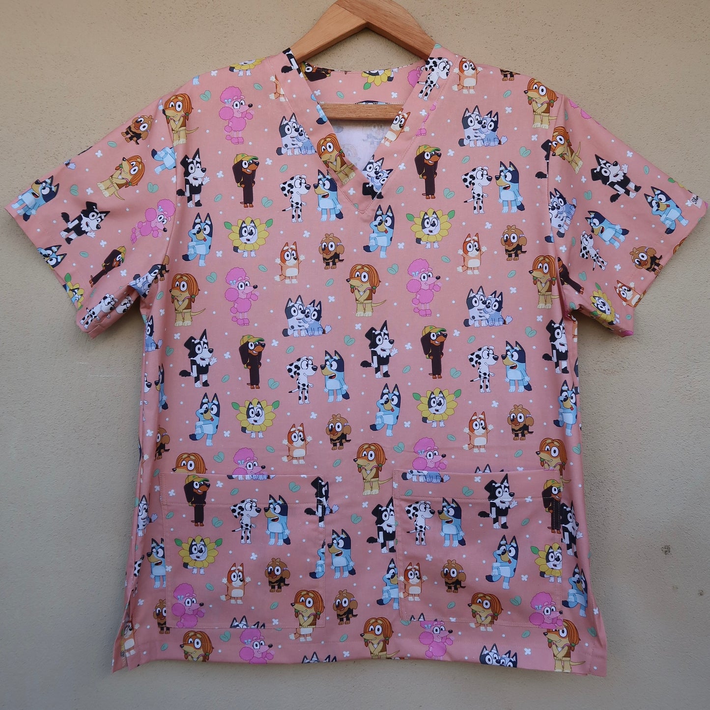 Bluey Scrub Top 🐾