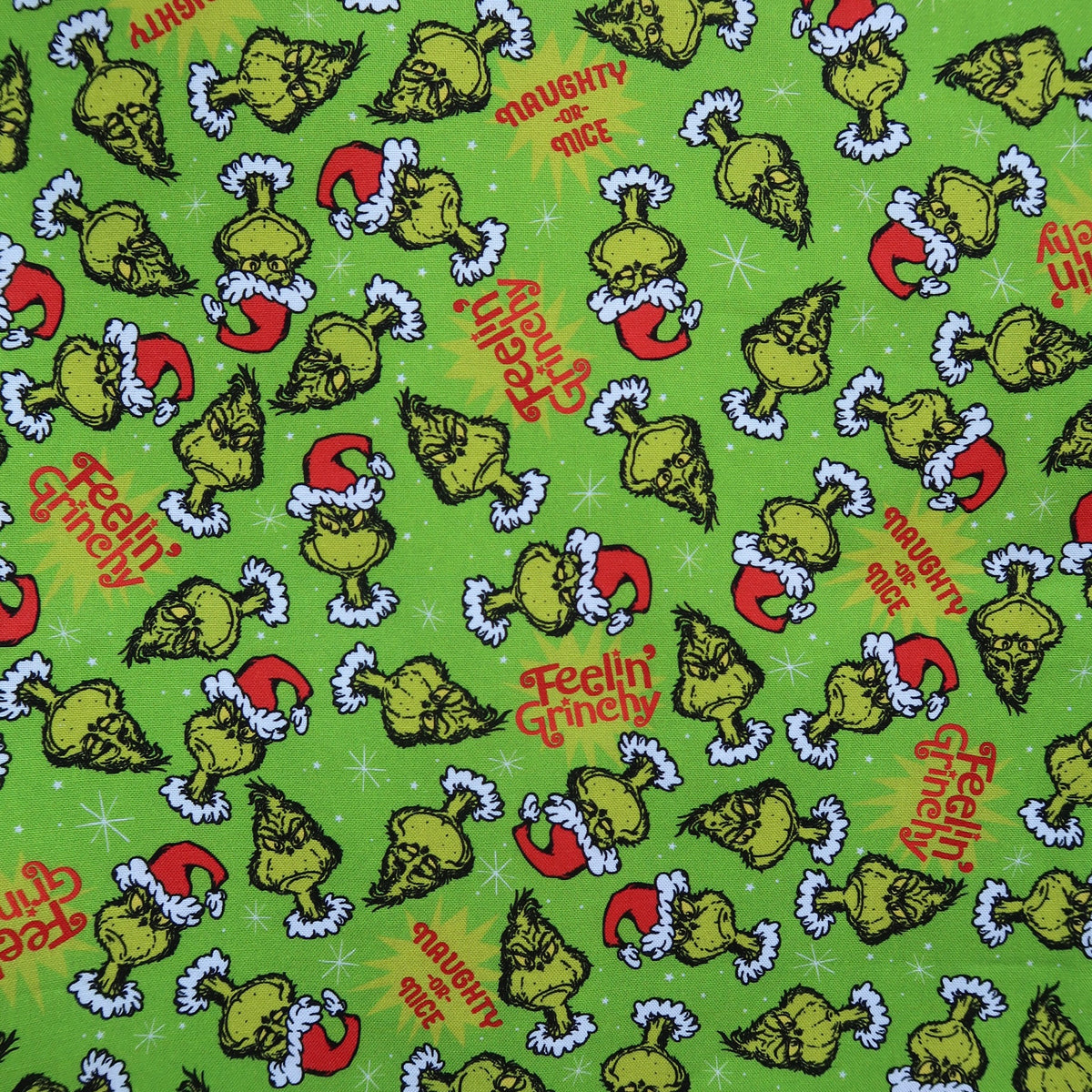 Green Grinch Scrub Top 🎄