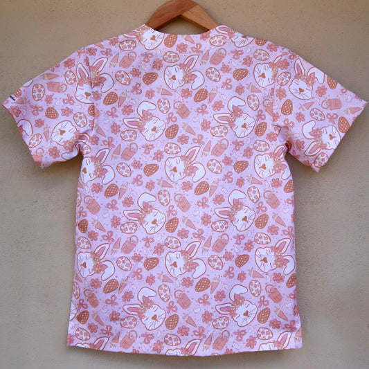 Boho Easter Scrub Top ππ°