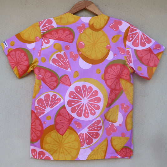 Fruit Punch Scrub Top 🍊🍋