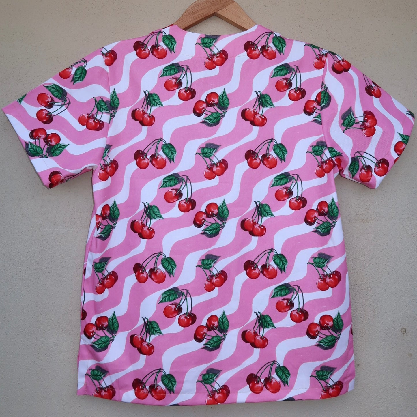 Cherry Scrub Top ๐