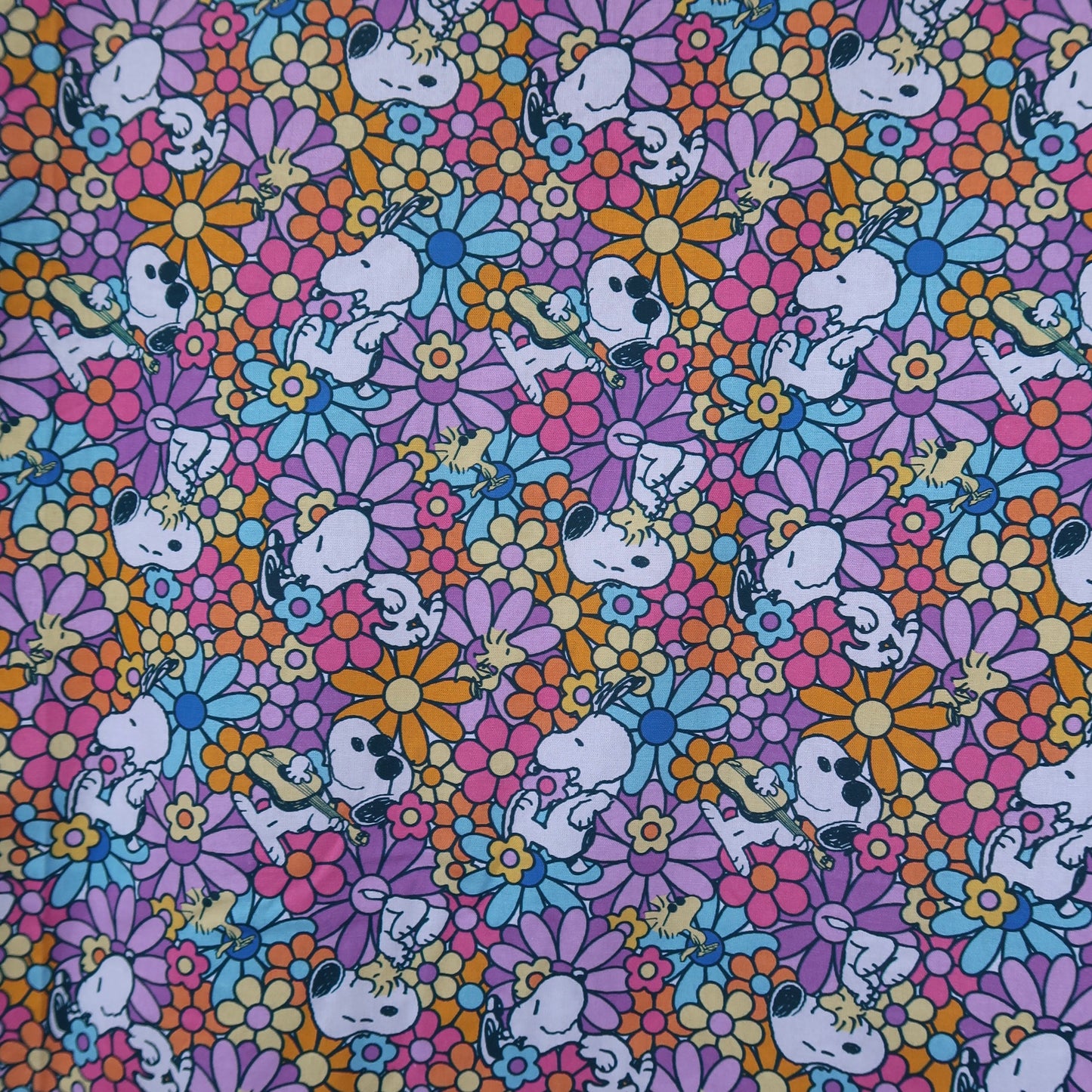 Floral Snoopy Scrub Top ๐