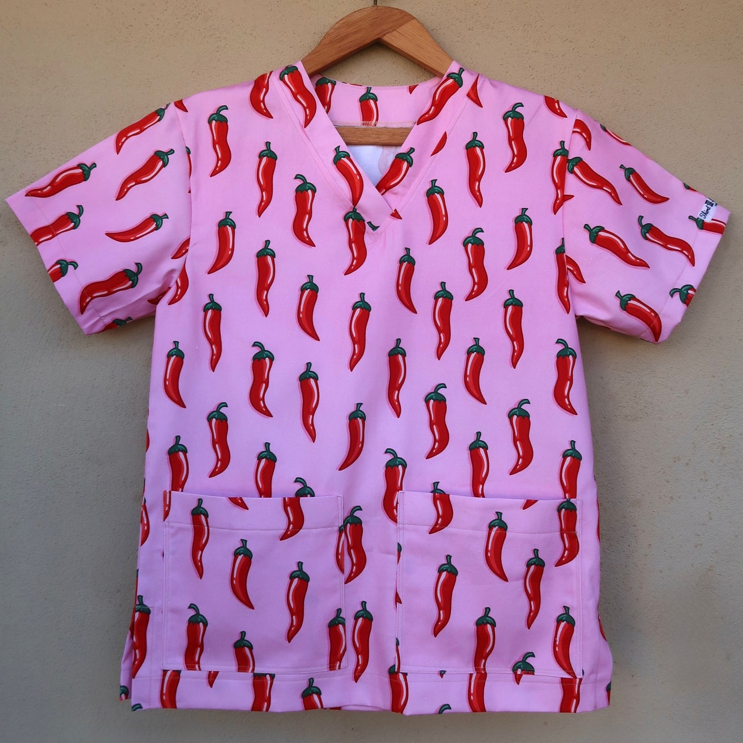 Chilli Scrub Top 🌶️