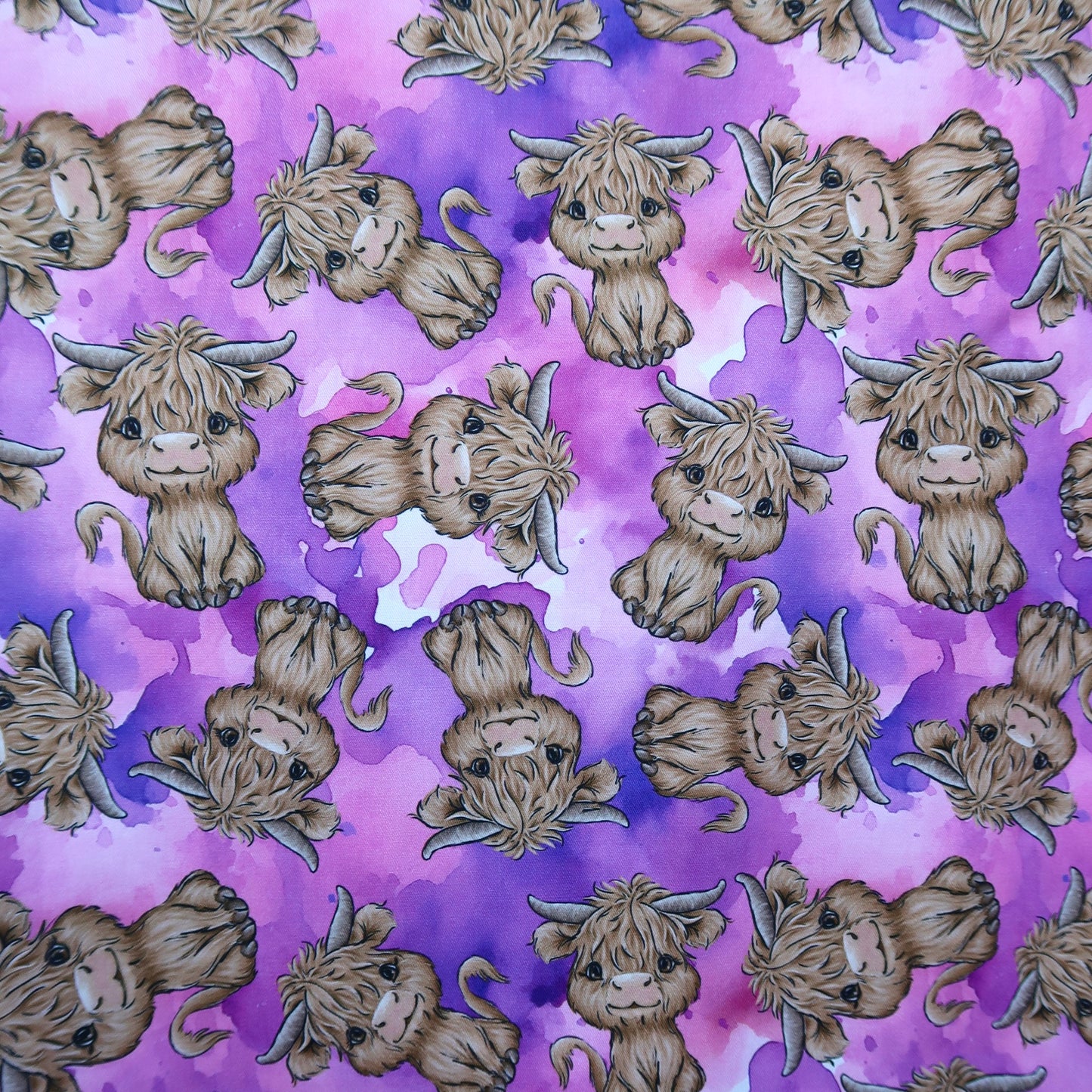 Purple Highland Scrub Top ๐