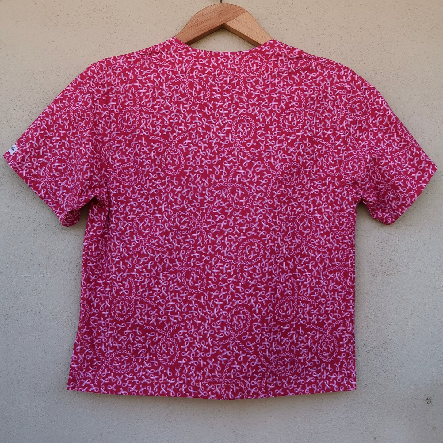 Cancer Ribbon Scrub Top 🎀