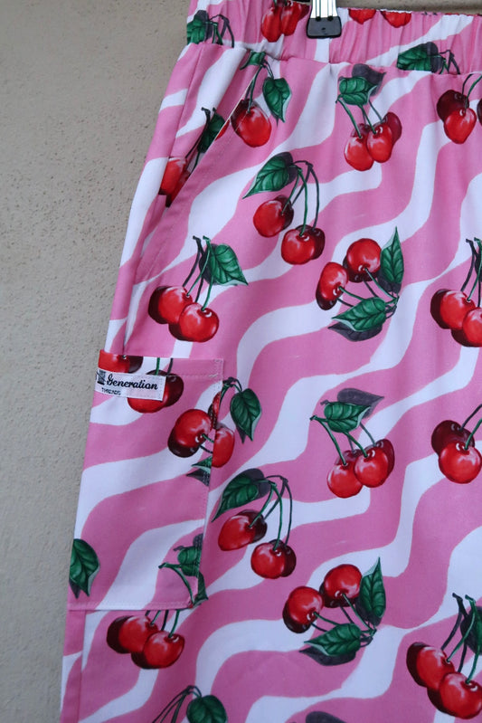 Cherry Scrub Pant 🍒