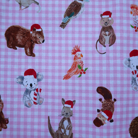 Gingham Christmas Scrub *Pant* 🇦🇺