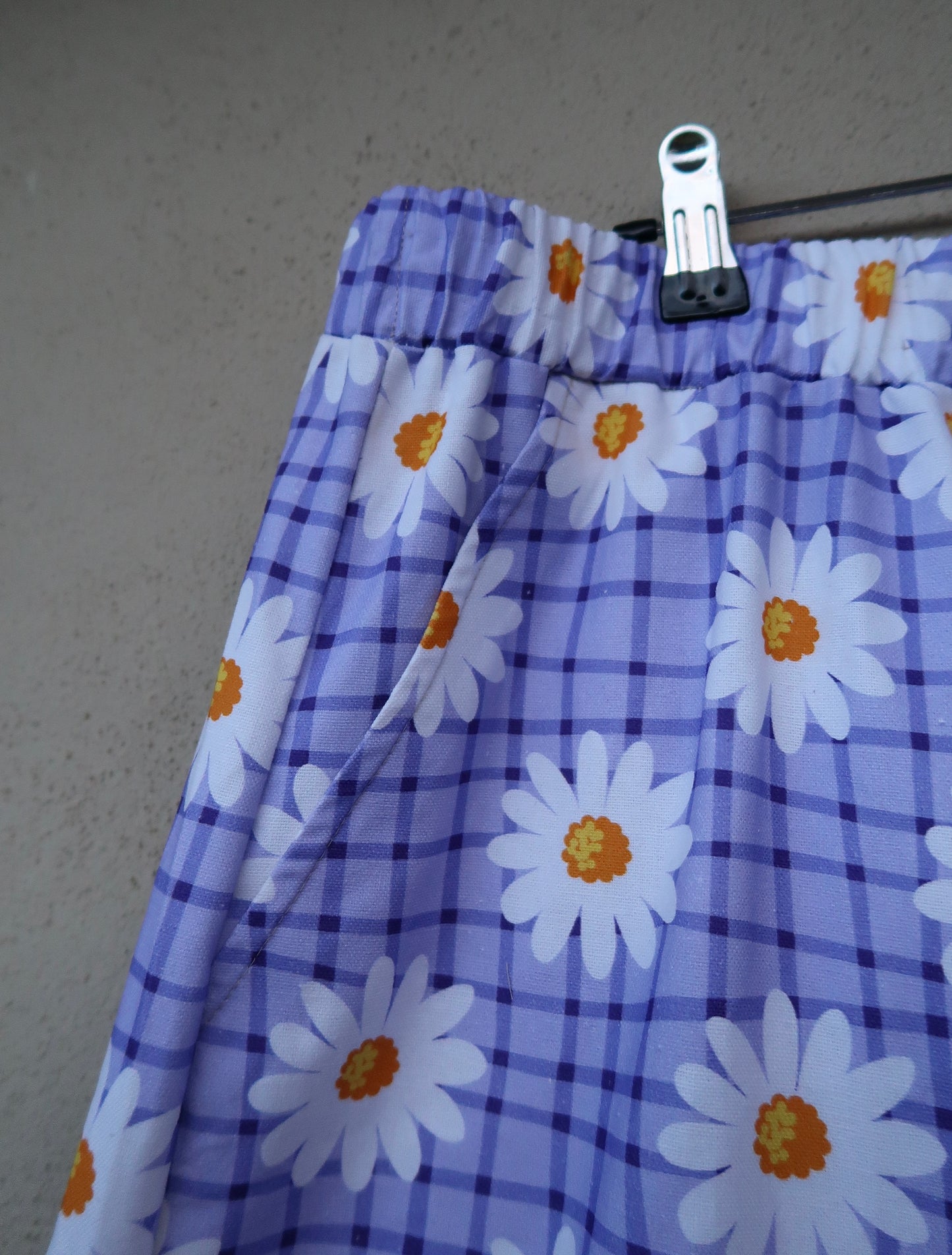 Purple Daisy Scrub Pant 💜🌼
