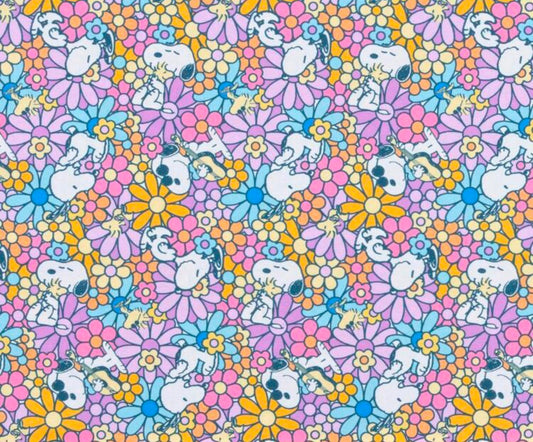 Floral Snoopy Scrub *Top* 💜