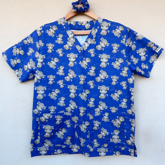 Star Highland Scrub Top ⭐️
