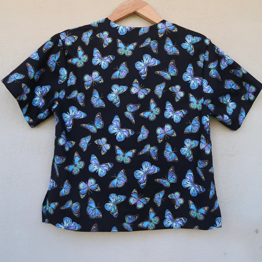 Butterfly Scrub Top 🦋