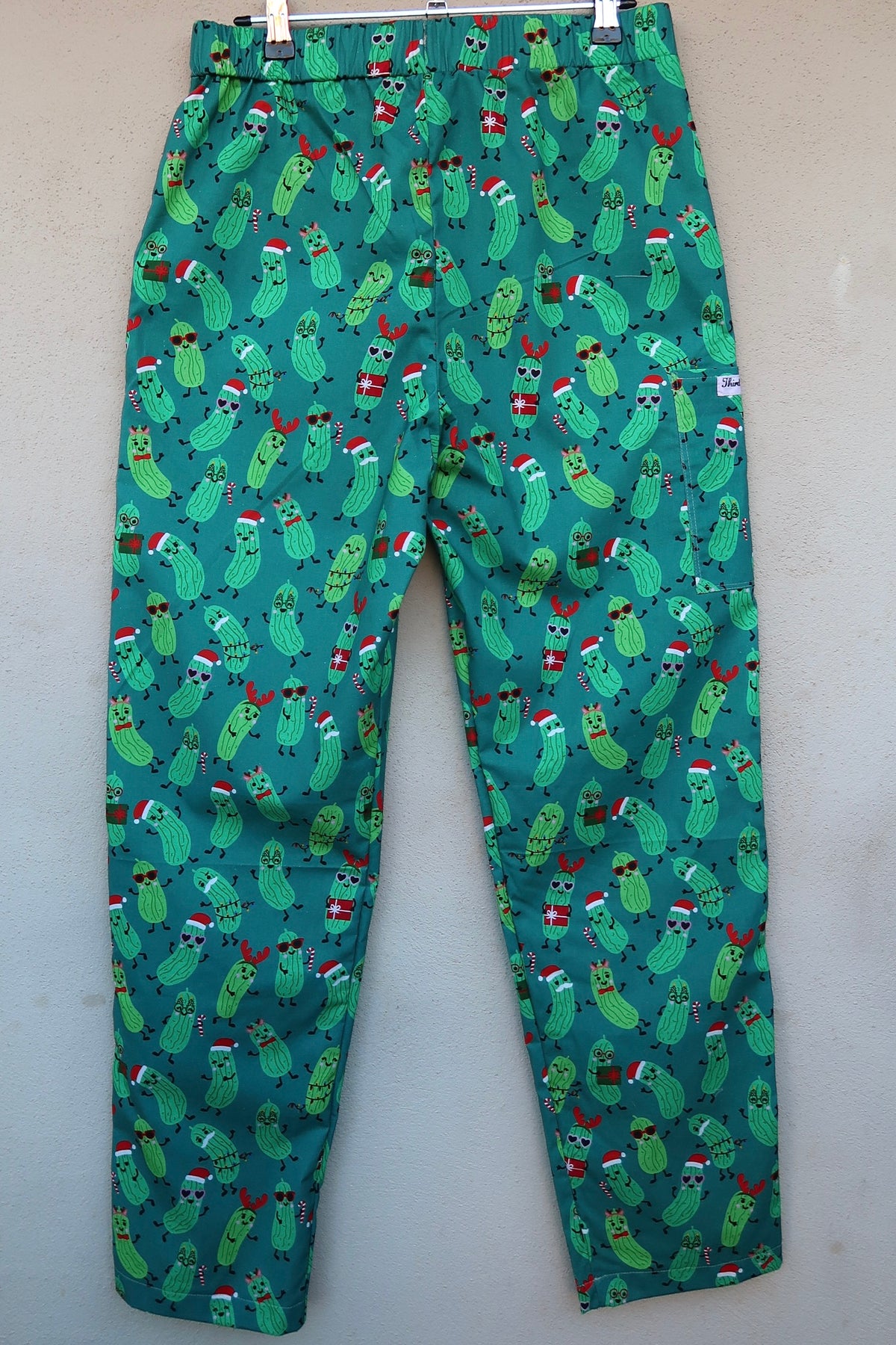 Chrissy Pickle Scrub Pant 🥒
