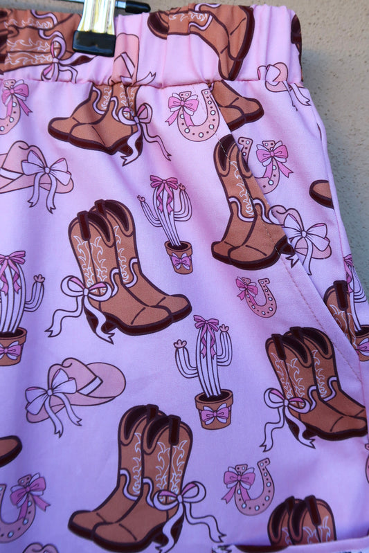 Cowgirl Scrub Pant 🎀