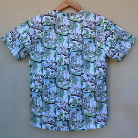 Gumnut Babies Scrub Top 🍃 (XS only)
