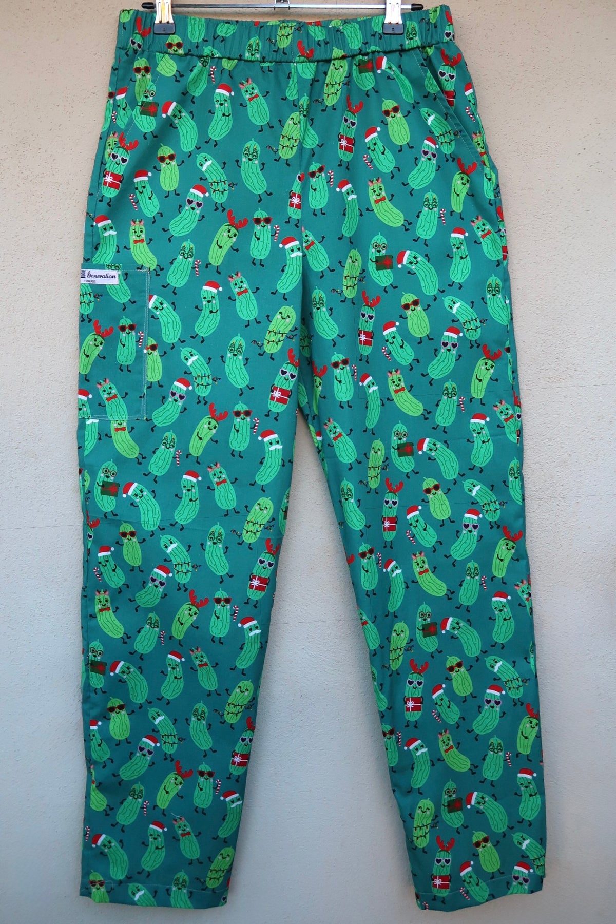 Chrissy Pickle Scrub Pant 🥒