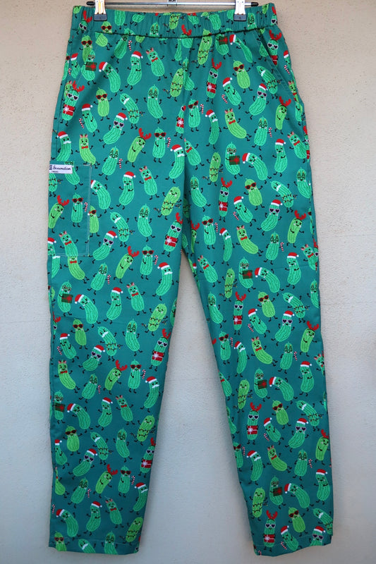 Chrissy Pickle Scrub Pant 🥒