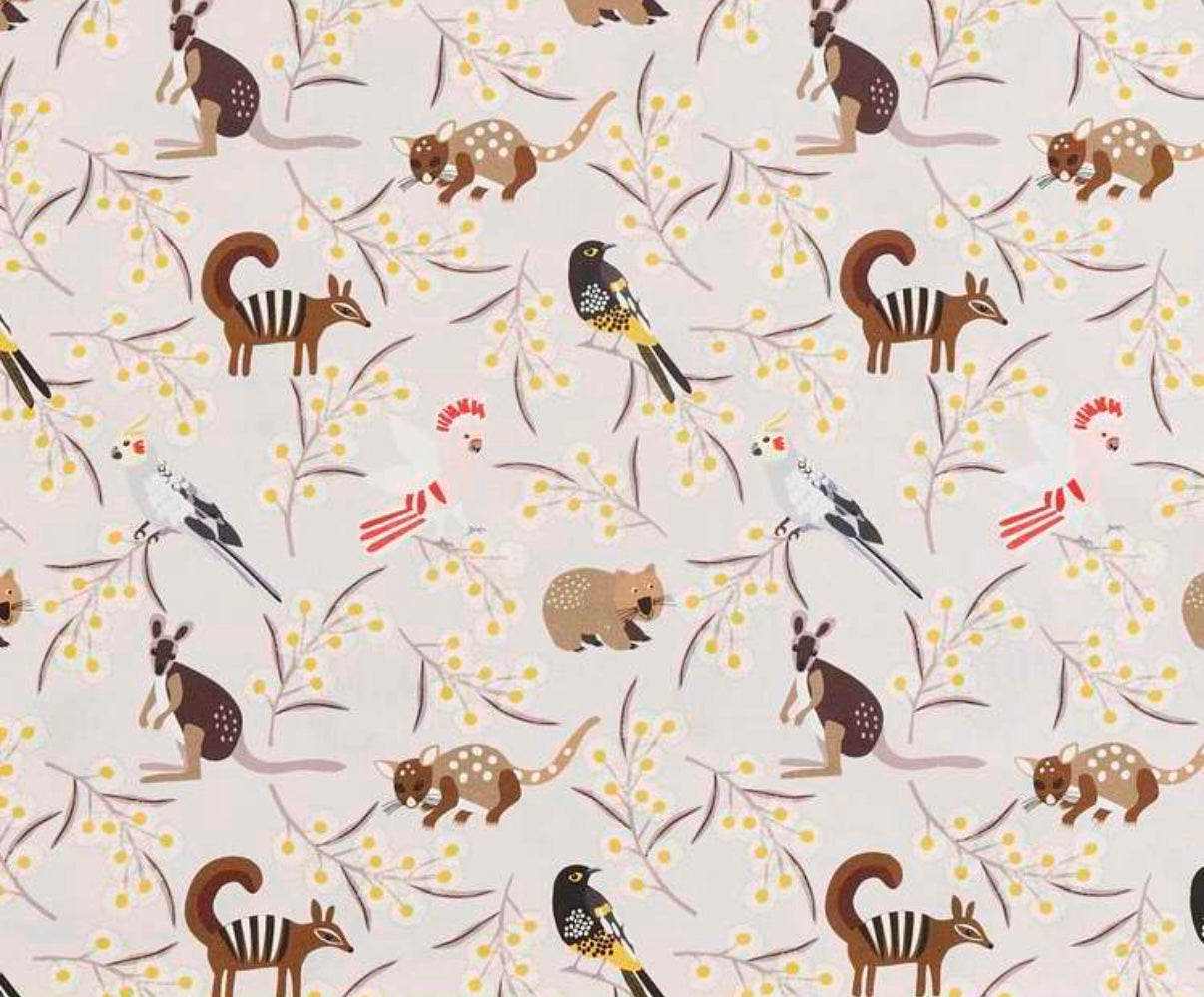 Animal Based Threads Native Animals Scrub *Top* 🦘 – Third Generation Threads