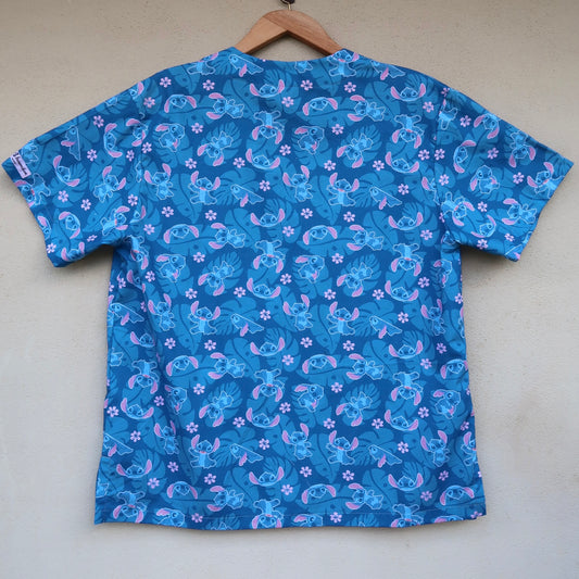 Stitch Scrub Top 🩷💙