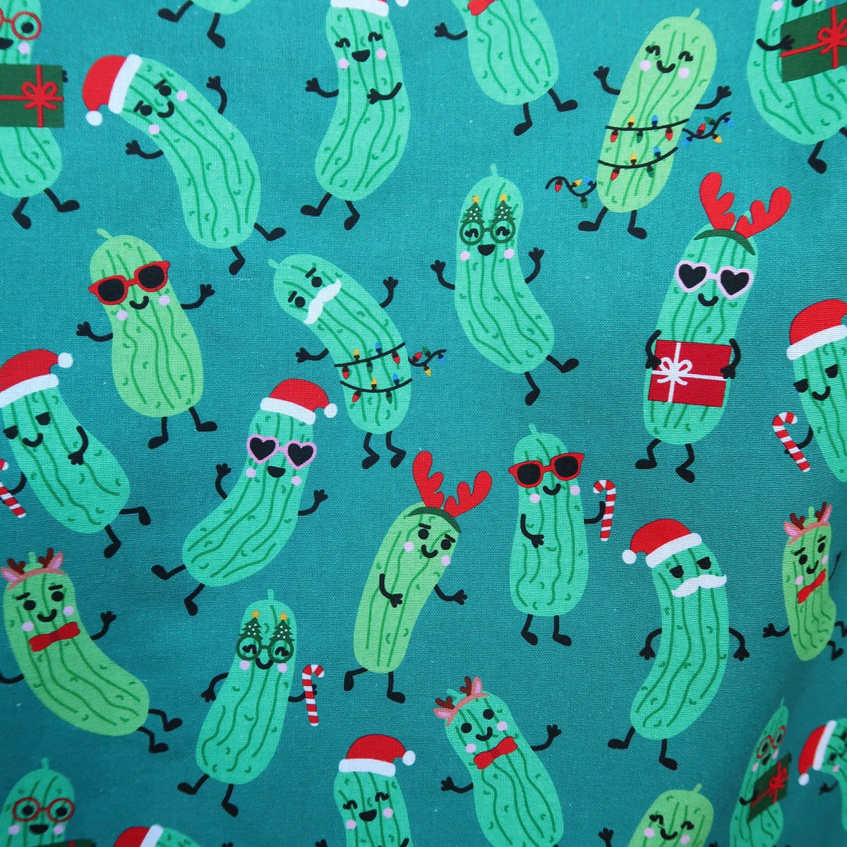 Chrissy Pickle Scrub Top 🥒
