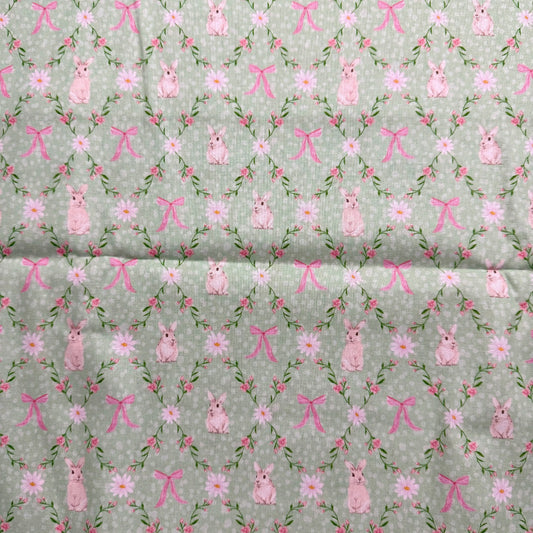 Spring Bunny Scrub *Top* 🎀🐰🌸