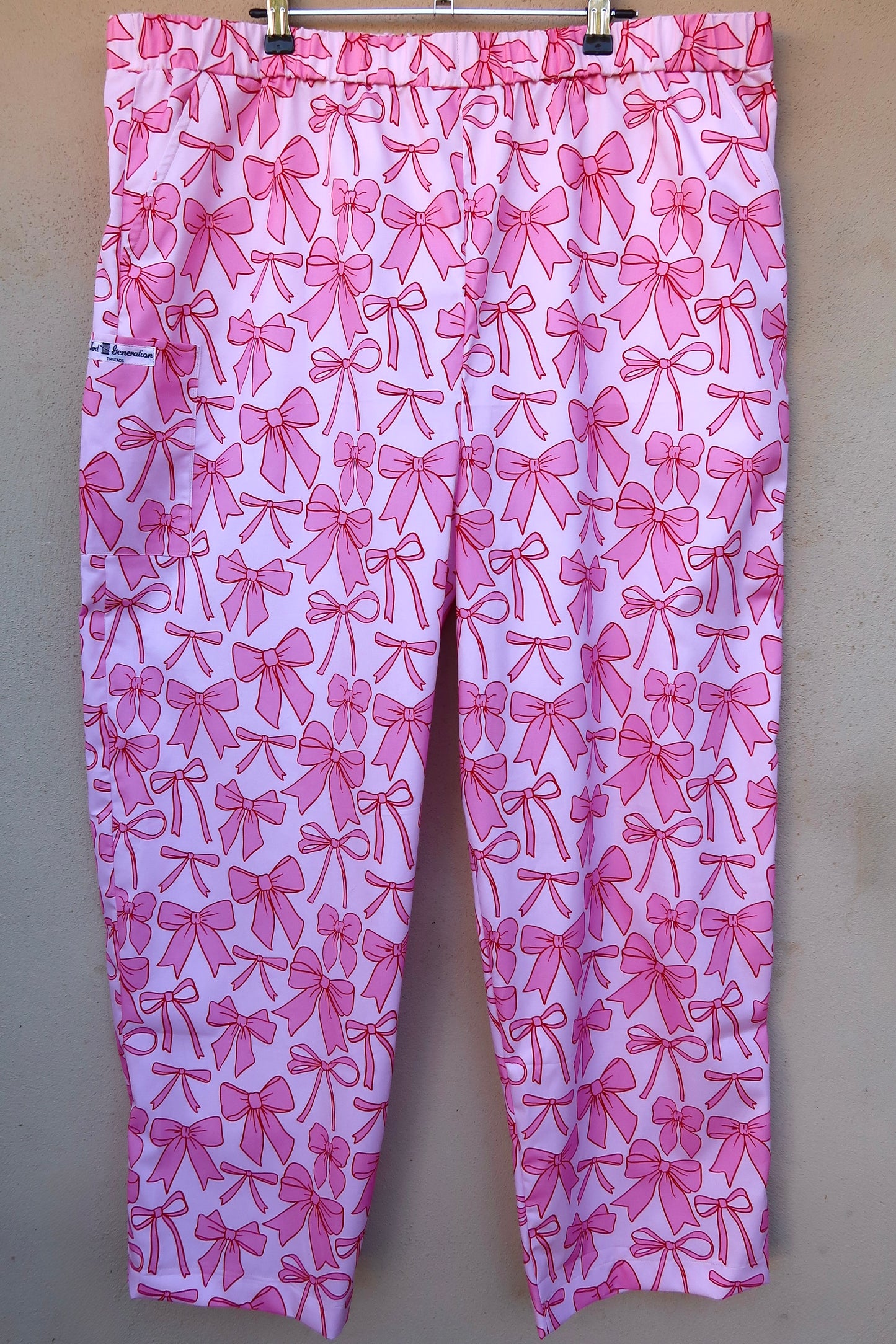 Pink Bow Scrub Pant 🎀