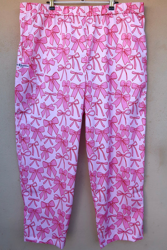 Pink Bow Scrub Pant 🎀