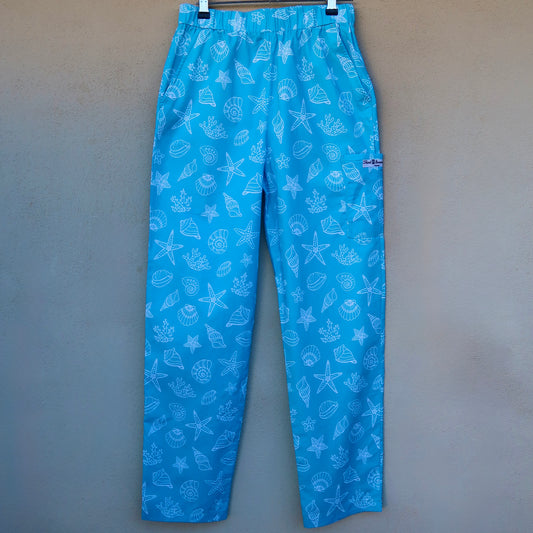 Shells Scrub Pant 🐚🩵