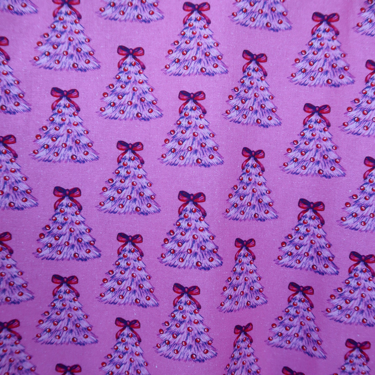 Pink Christmas Scrub Top 💗