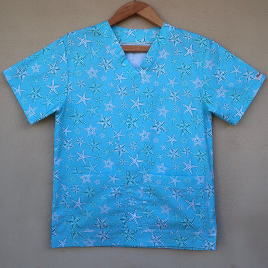 Starfish Scrub Top ⭐️🐟