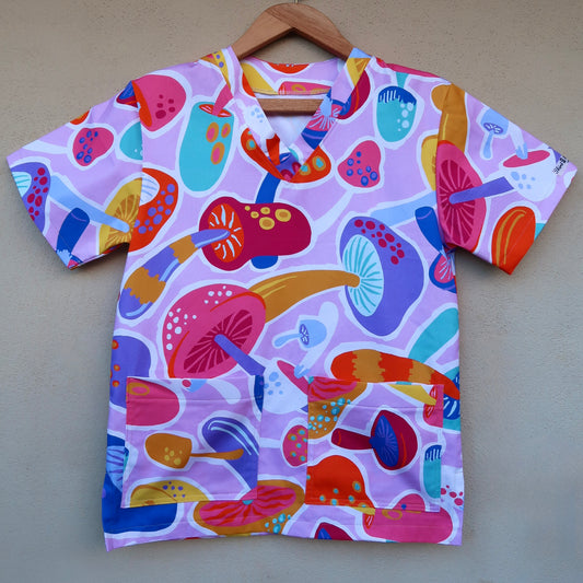 Mushroom Scrub Top 🍄