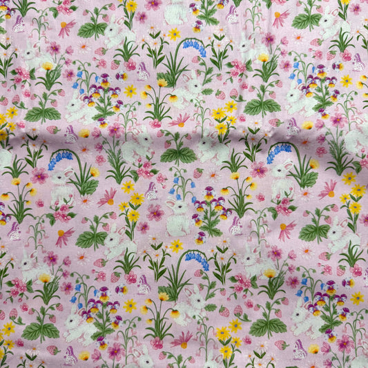 Flower Patch Scrub *Top* 🌸🌻🐰