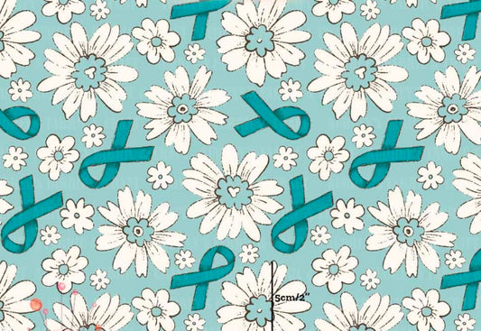 Awareness Scrub *Top* 🩵