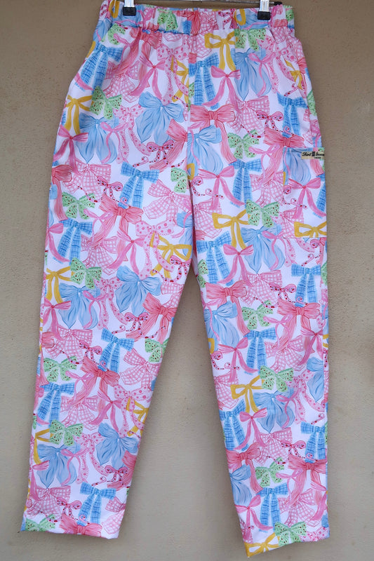 Bow Scrub Pant 🎀🎗️