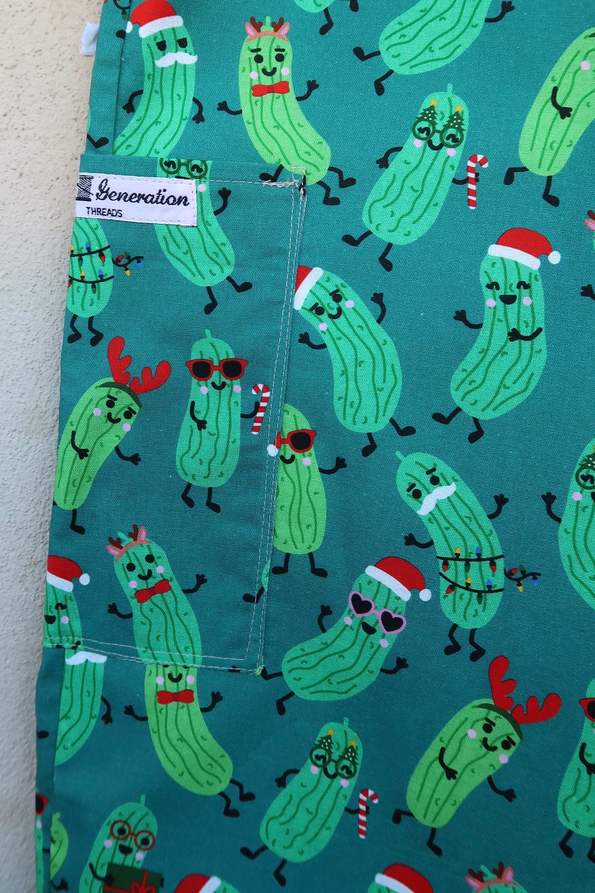 Chrissy Pickle Scrub Pant 🥒