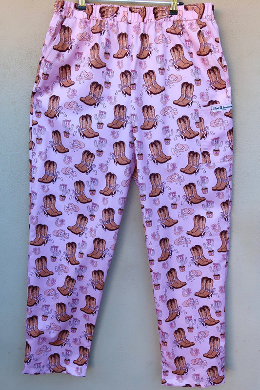 Cowgirl Scrub Pant 🎀