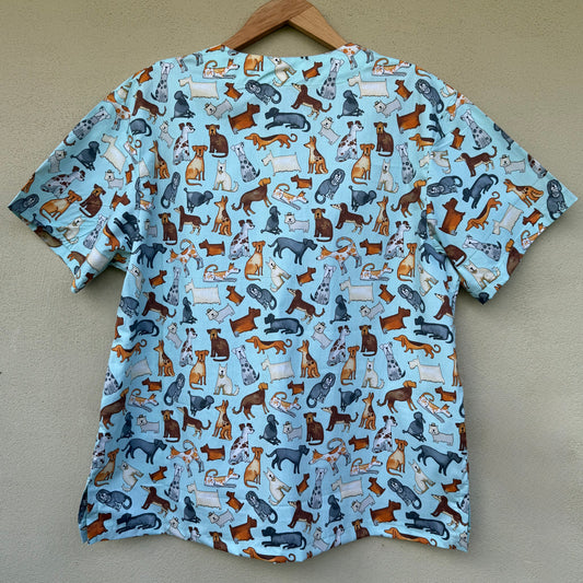 Dog Scrub Top 🐕 (XL only)
