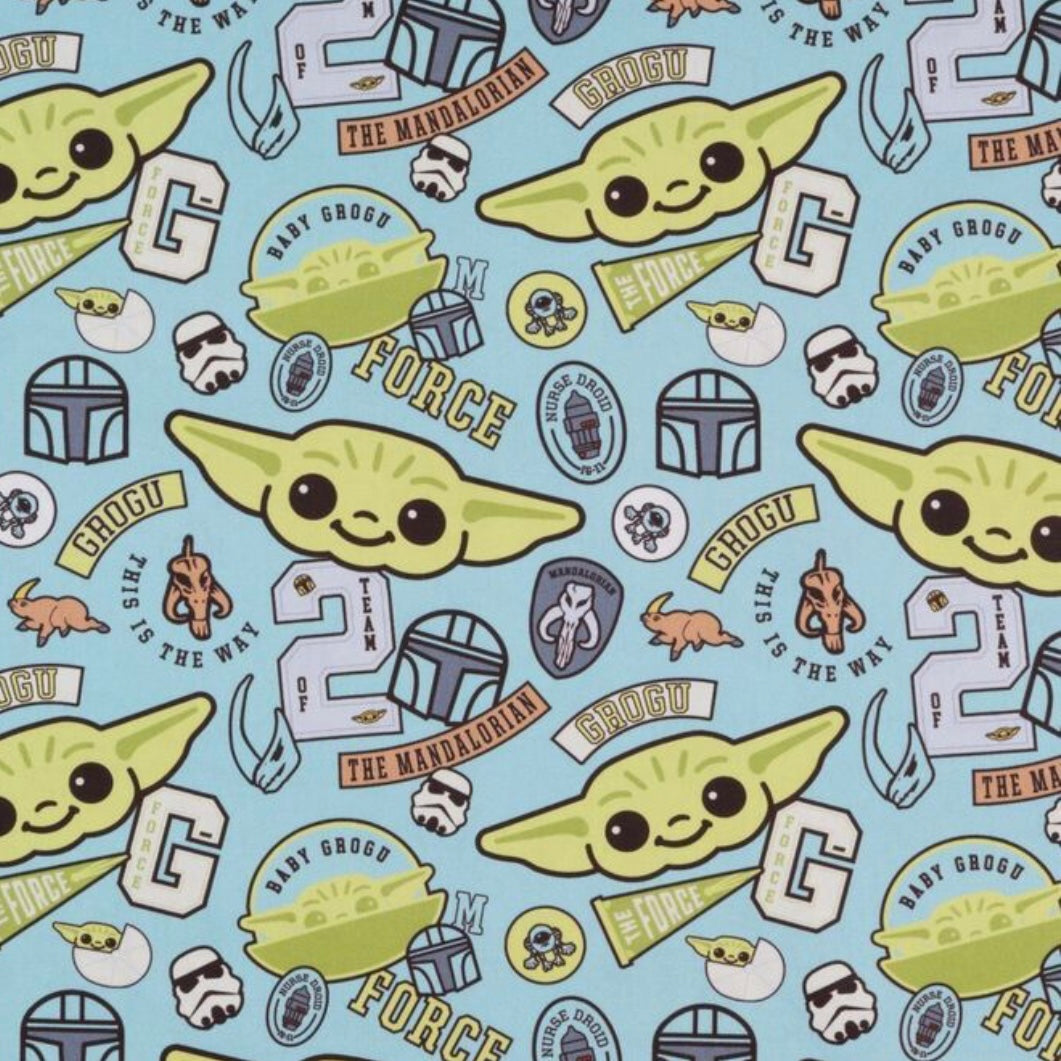 Disney Sticker Scrub *Top* 💚