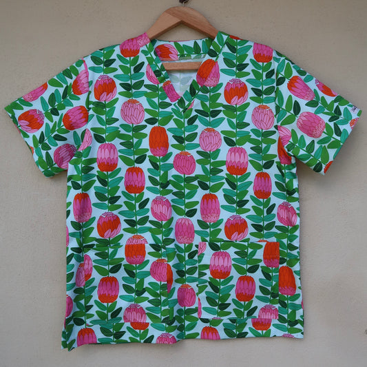Protea Scrub Top 🌿